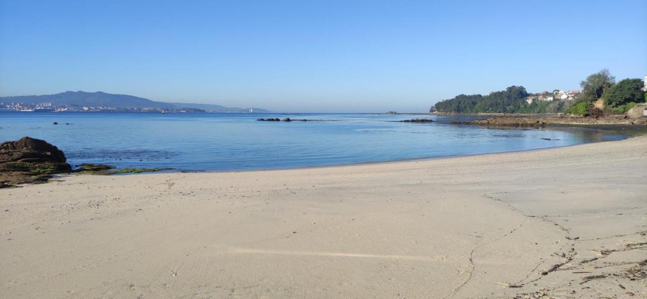 Apartamento Playa A Xunqueira, A 15 Min Vigo Moaña Dış mekan fotoğraf